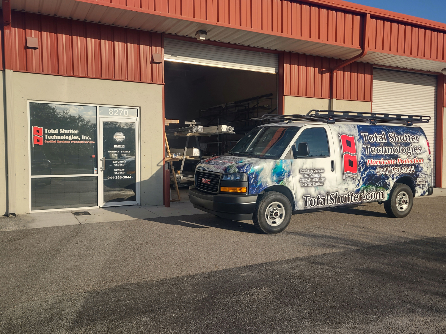 Total Shutter Technologies team and office