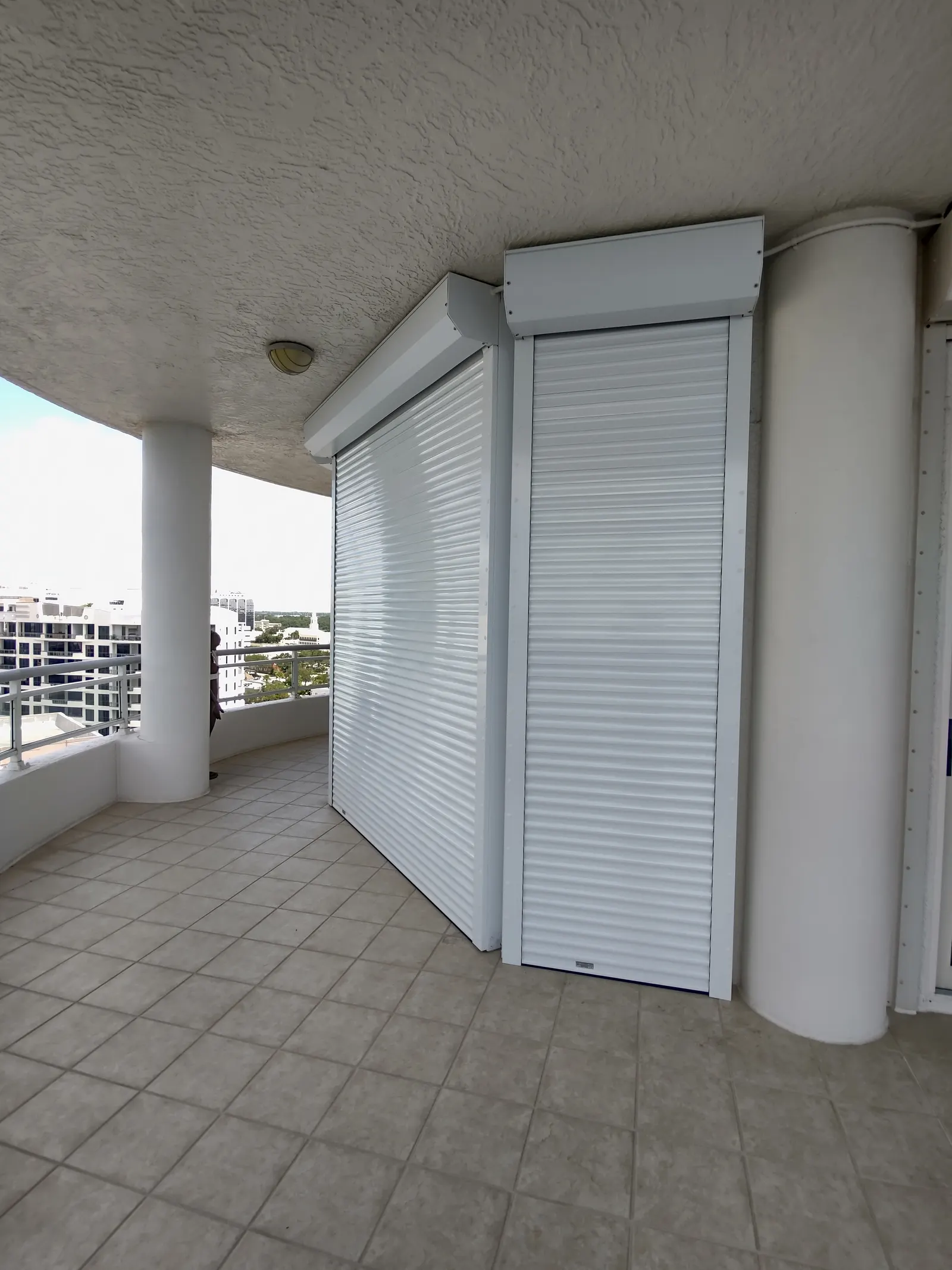 High-Rise Balcony Shutter